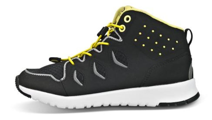 Born FOOTI | Footi Borne Basketstovle Sort/Gul 10-81057= Diabas